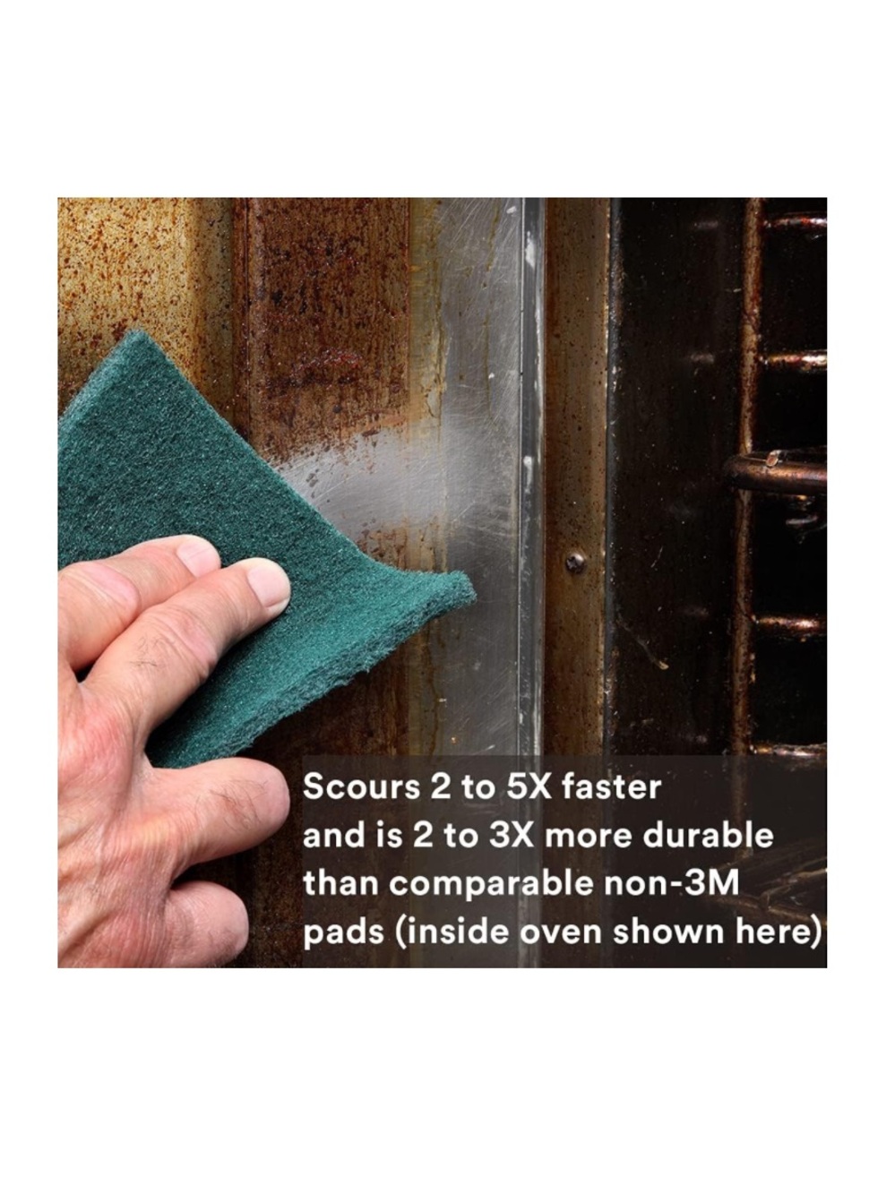 Scotch Brite Green General Purpose Scouring Pads - 20 Pack - Picture 3 of 4